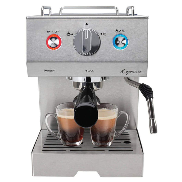 Capresso Cafe Select Professional Stainless Steel Espresso and Cappuccino Machine