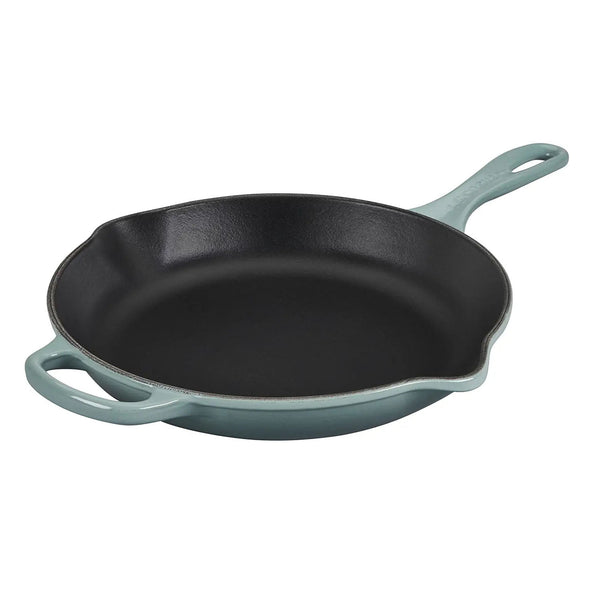 Le Creuset 10.25" Signature Iron Handle Skillet - Sea Salt