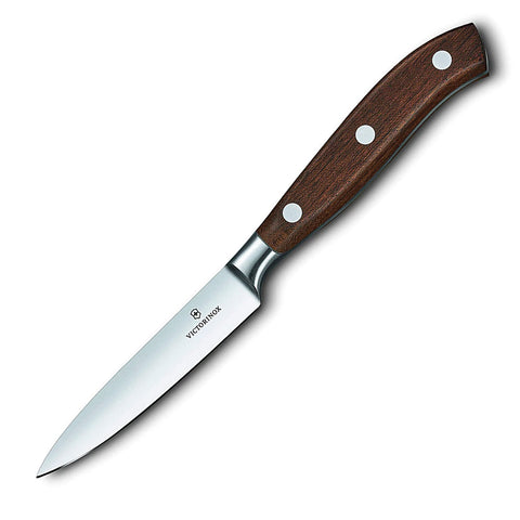 Victorinox Kitchen, Forged, 4" Straight Blade, Wood