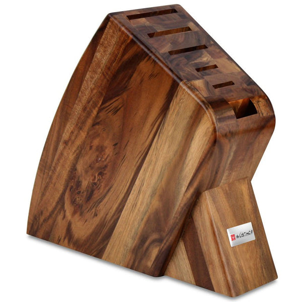 WUSTHOF 6-SLOT STUDIO BLOCK - ACACIA