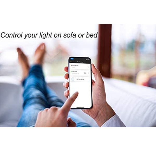 ANKEE Smart LED Light Bulb - No Hub Required WiFi Smart Bulb | E26 Dimmable 3000K Warm White, Compatible with Alexa and Google Assistant, Unique Group Design (9W Group(1+3 Bulbs))