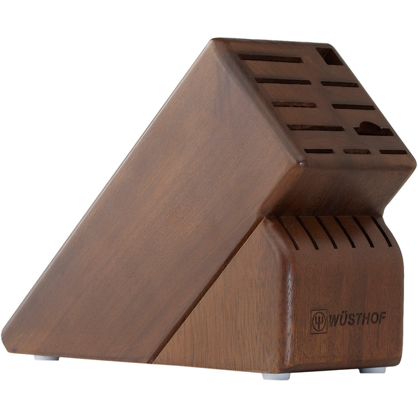 WUSTHOF 17-SLOT WALNUT BLOCK