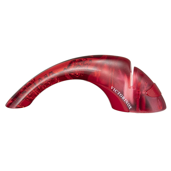 Victorinox Sharpeners, Knife Sharpener Handheld, Ceramic Roller , Red
