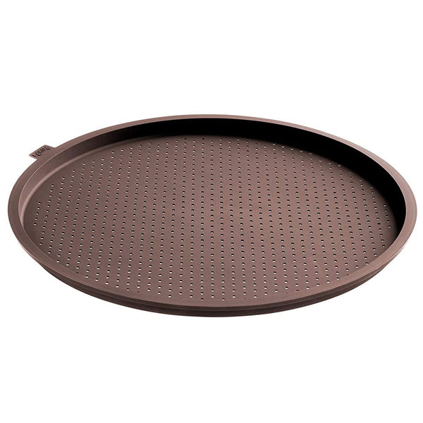Lekue Perforated Pizza Mat, 14", Brown