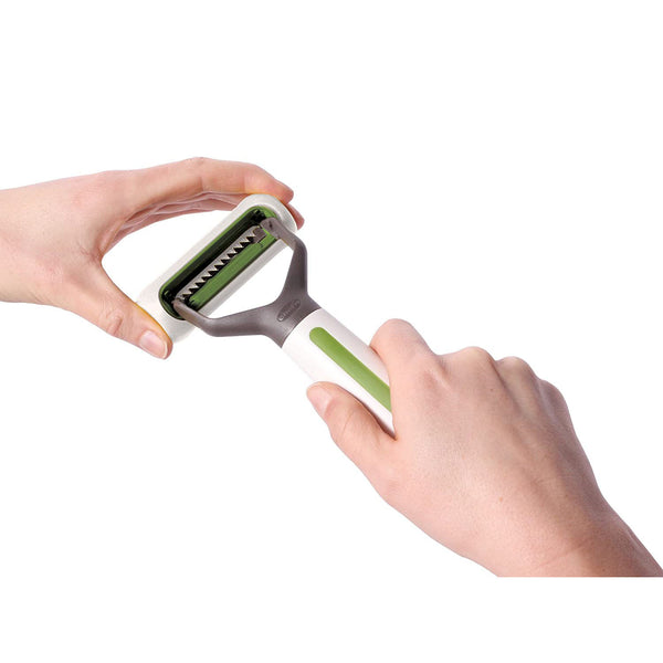 Chef'n FreshForce 3-in-1 Peeler, 1 EA, Arugula/Meringue