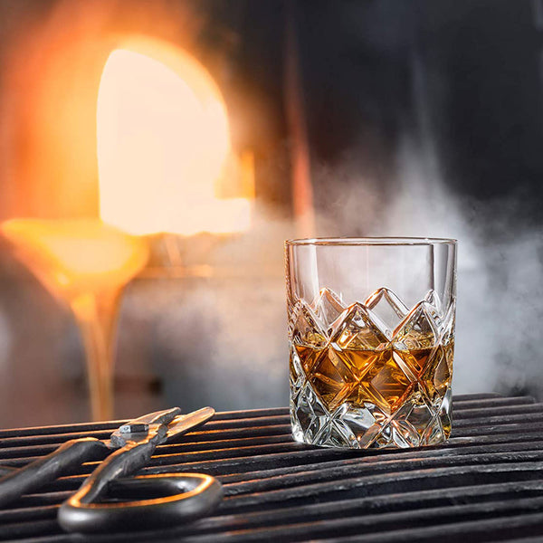 Orrefors Sofiero 8.44 Ounce Old Fashioned Glass, Pair , Clear