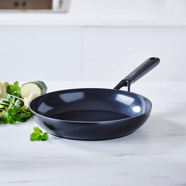 GreenPan SmartShape Healthy Ceramic Nonstick Hard Anodized Frypan/Skillet, 11", Black