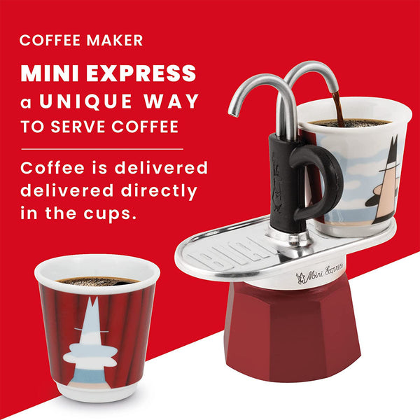 Bialetti Set Mini Express "R" Magrite +2 Bicc.