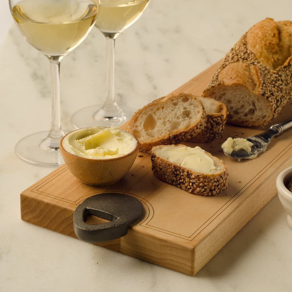 J.K. Adams Sandgate Serving Board, 18" x 7" x 1", Maple