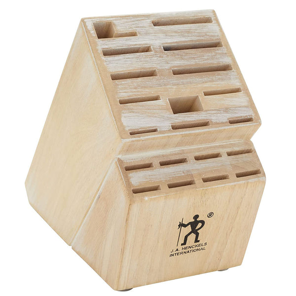 Henckels 19-Slot Knife Storage Block - Distressed White