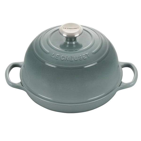 Le Creuset 9.5" (1.75 qt.) Signature Bread Oven - Sea Salt