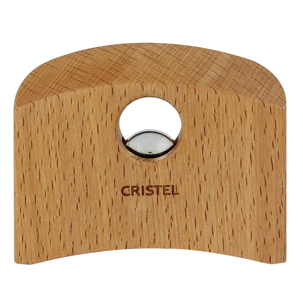 CRISTEL Detachable Side Handle, Beech Wood, Stainless Steel Mechanism, Casteline collection