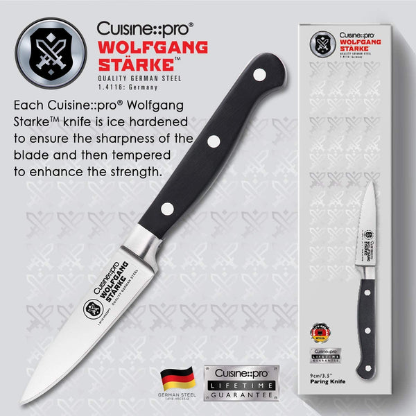 CUISINE PRO WOLFGANG STARKE PARING KNIFE 9CM