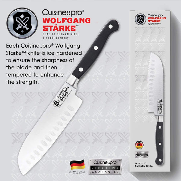 CUISINE PRO WOLFGANG STARKE SANTOKU KNIFE 14CM