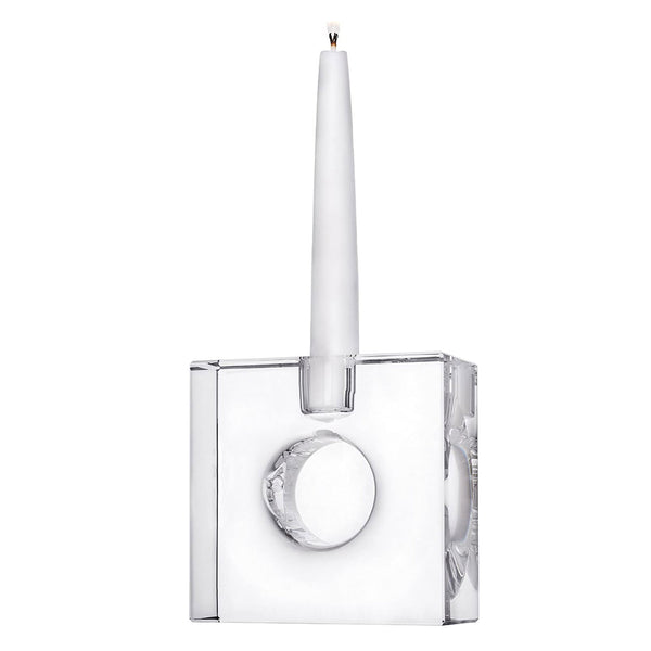 Orrefors Torg Square Candleholder