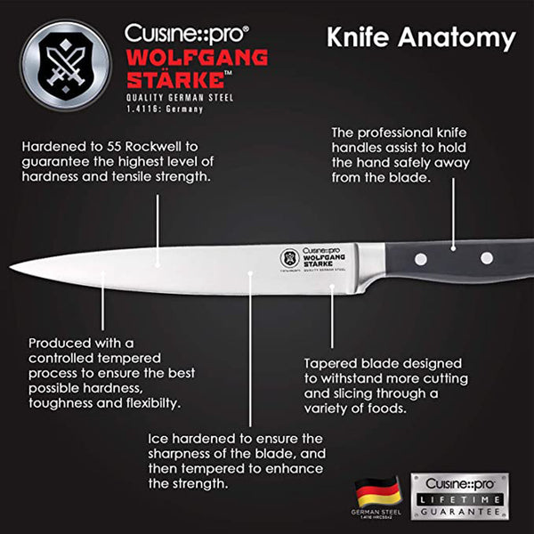CUISINE PRO WOLFGANG STARKE CARVING KNIFE 20CM