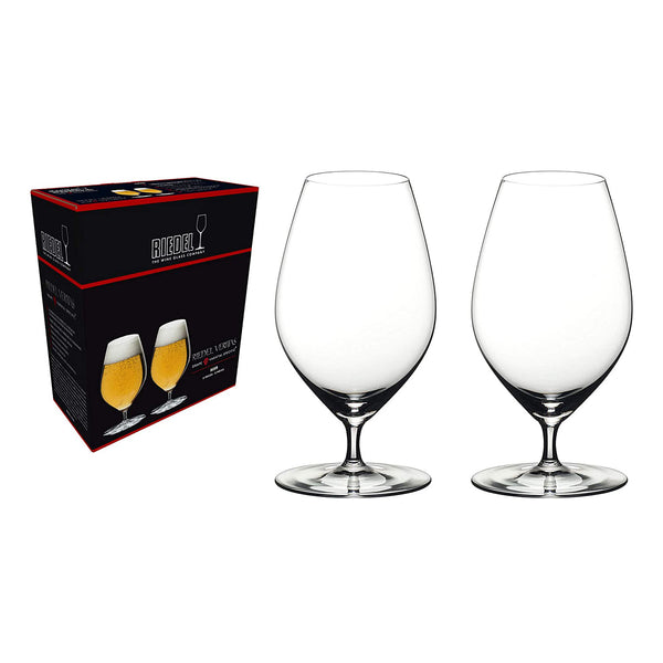 Riedel Veritas Beer Glasses, 2 Count (Pack of 1), Clear