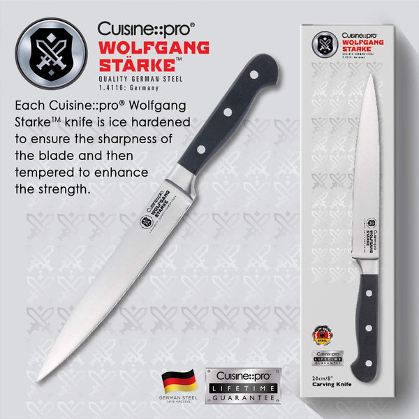 CUISINE PRO WOLFGANG STARKE CARVING KNIFE 20CM