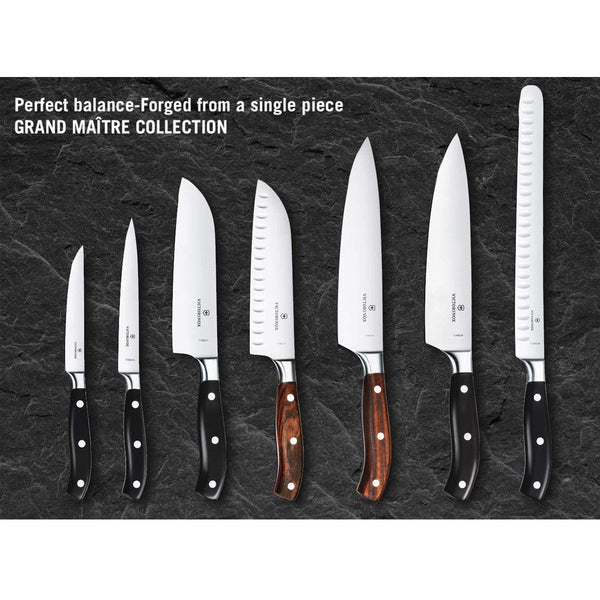 Victorinox Chef's, Forged, 8" Straight Blade, Wood
