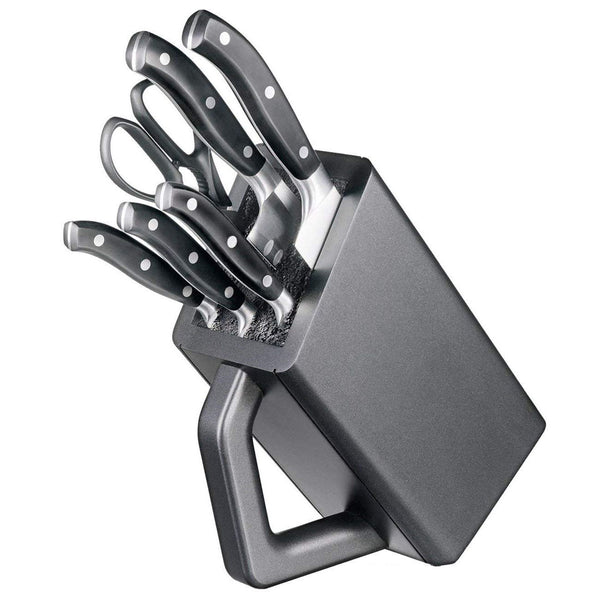 Victorinox Block Sets, Forged, 6-Piece Block Set, Black