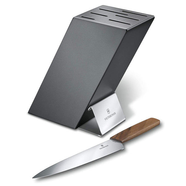 Victorinox Block, Swiss Modern, Cutlery Block Empty, Anthracite
