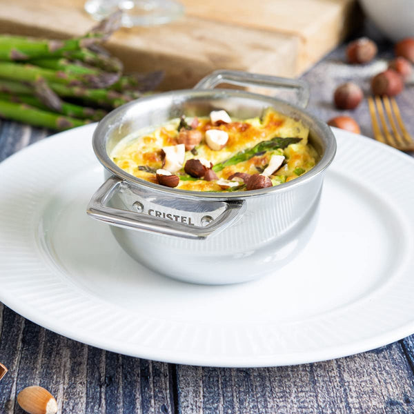 Cristel Castel'Pro Stainless Steel 12 cm Mini Stewing Pot