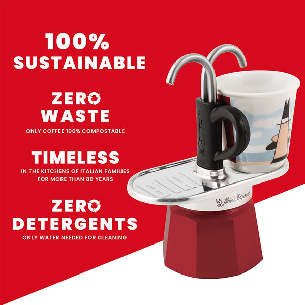 Bialetti Set Mini Express "R" Magrite +2 Bicc.