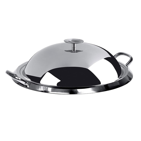 Cristel 18-10 Stainless Steel 13.5" Plancha grill with lid Fixedhandle - Extras