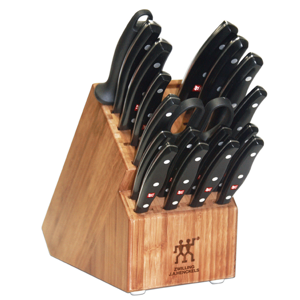 ZWILLING J.A. HENCKELS TWIN SIGNATURE 19-PIECE KNIFE BLOCK SET
