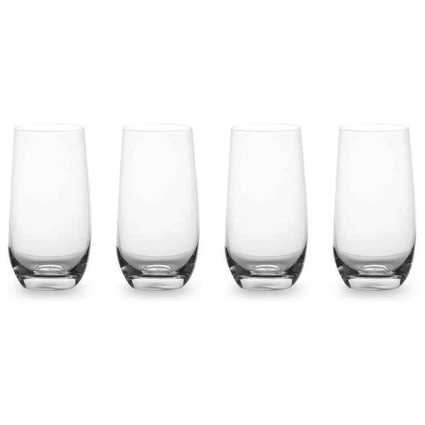 Nachtmann German Gourmet Edition 4 Glass Set 19.4oz Longdrink Tumbler