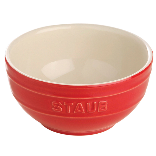 STAUB CERAMIC 6.5'' LARGE UNIVERSAL BOWL - CHERRY