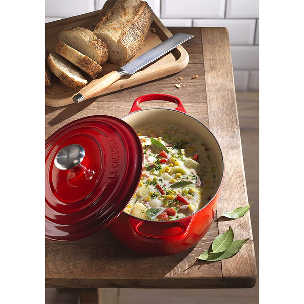 Le Creuset 9.5 qt. Signature Oval Dutch Oven - Cerise