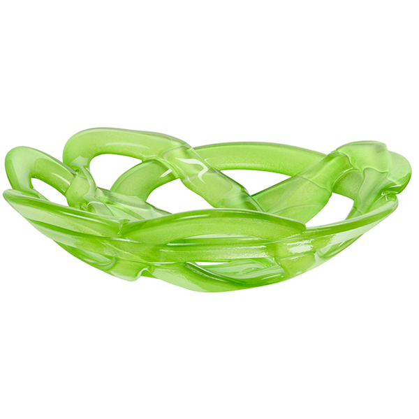 KOSTA BODA BASKET BOWL - SMALL, GREEN