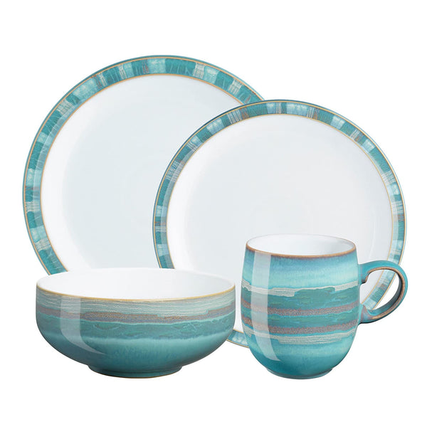 Denby Azure Coast 16-Piece Dinnerware Set