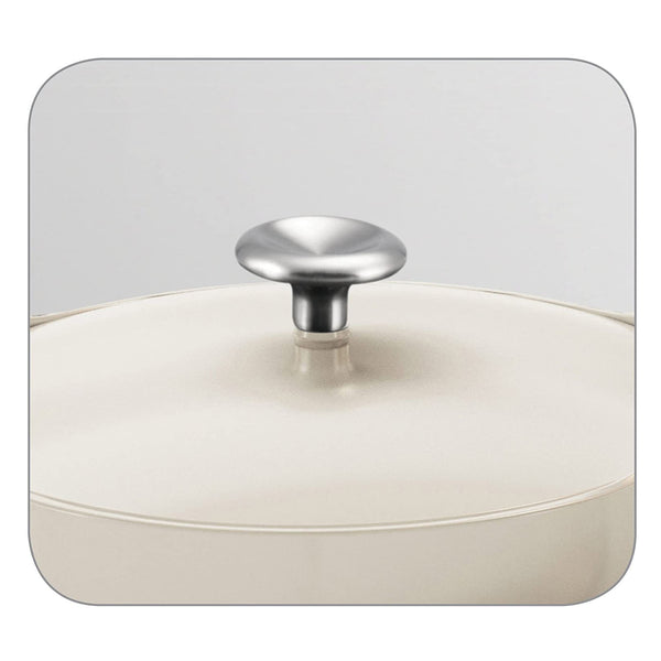 Tramontina Dutch Oven, 5.5 quart, Eggshell