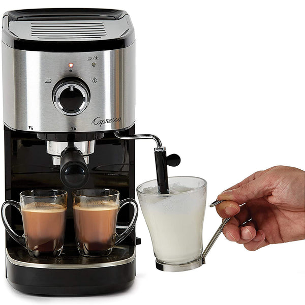 Capresso EC Select Pump Espresso and Cappuccino Machine, Stainless Steel 120.05