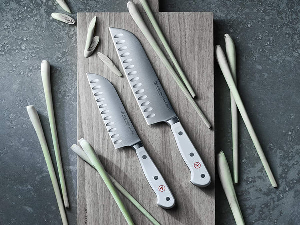 Wusthof Classic 7" Santoku - White