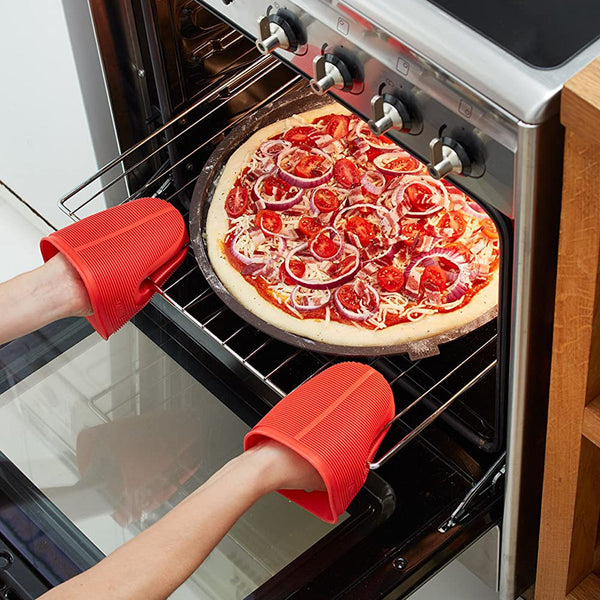 Lekue Perforated Pizza Mat, 14", Brown