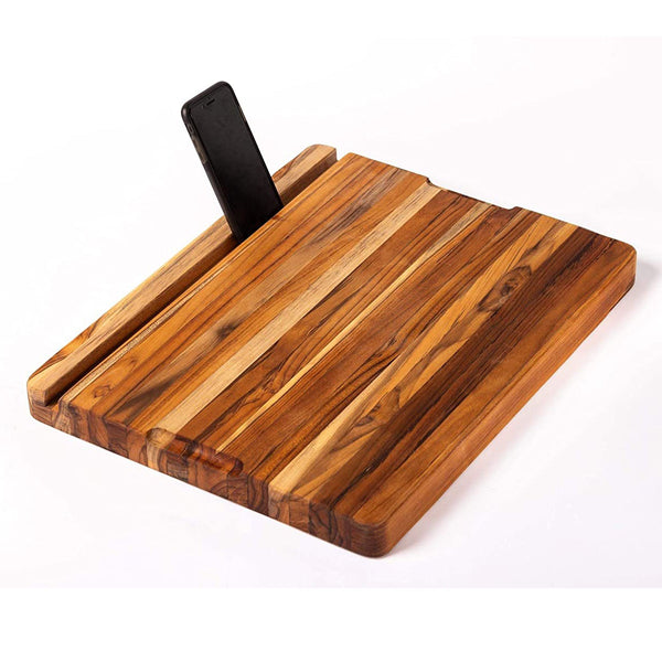 TeakHaus Edge Grain Smart Board (Large) | 20" x 15" x 1.5"