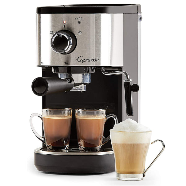 Capresso EC Select Pump Espresso and Cappuccino Machine, Stainless Steel 120.05