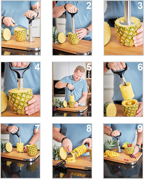 Rosle 10.4-Inch Pineapple Cutter Pro