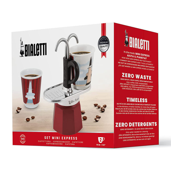 Bialetti Set Mini Express "R" Magrite +2 Bicc.