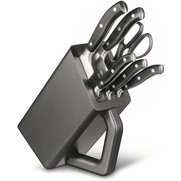Victorinox Block Sets, Forged, 6-Piece Block Set, Black