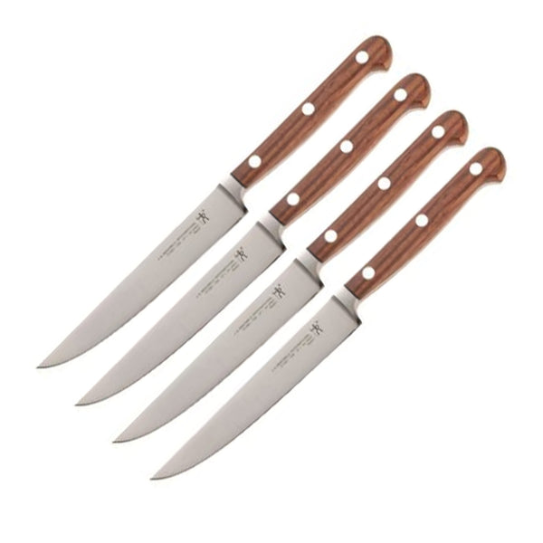 J. A. Henckels International Stainless Steel Traditional Steak Knives, Set of 4