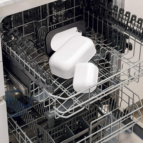 Guzzinchesi LUNCH BOX WITH CASE White 2,76x7,87x7,87 inches.