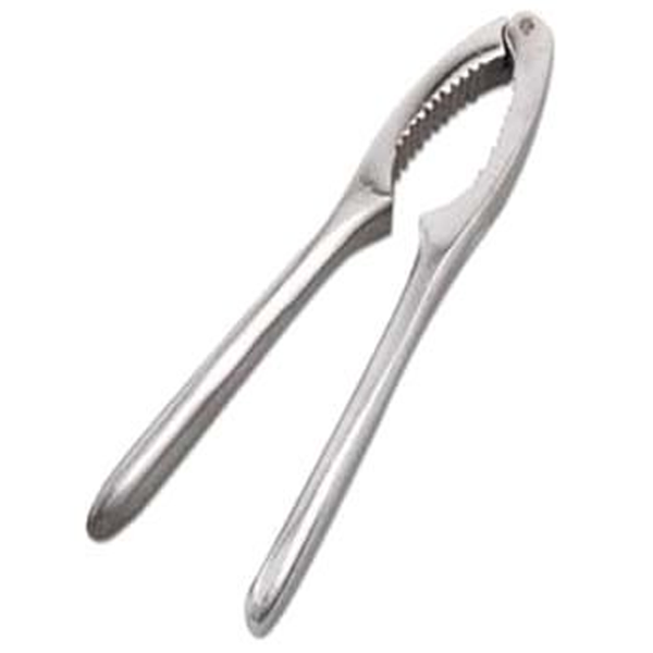 BROWNE FOODSERVICE 529 SILVER 6'' CHROME PALTED LOBTERS CRACK