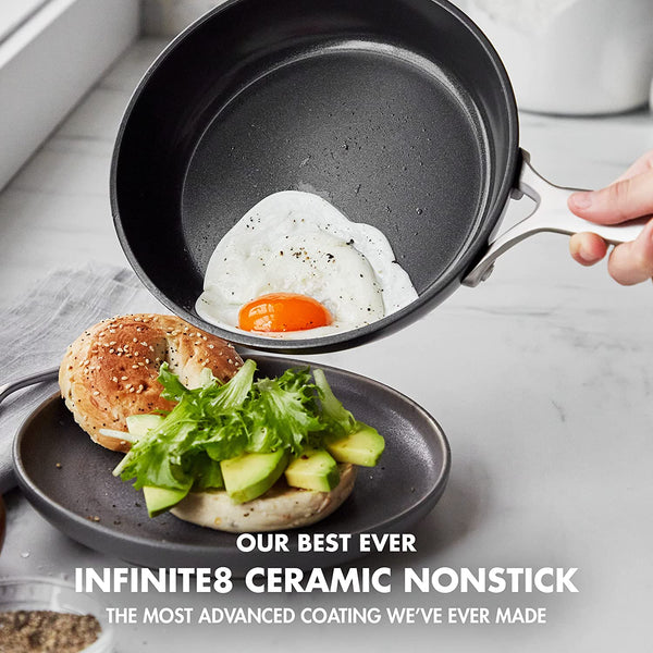 GreenPan GP5 14 Piece Cookware Pots and Pans Set, Black