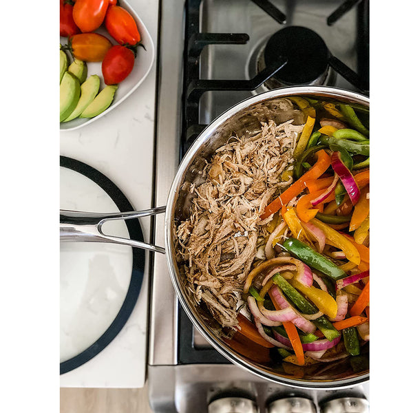 Black Cube 11-Inch, 4.5 Quart Diameter Sauté Pan w/ Lid
