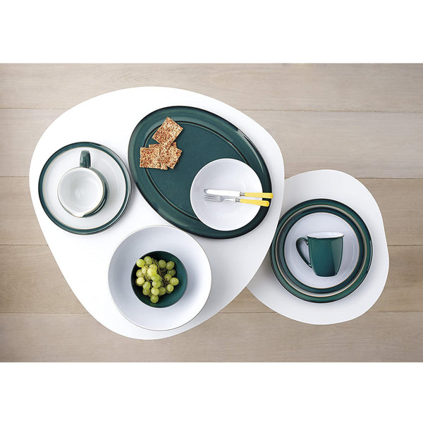 Denby Greenwich 12 pc One size, Dinnerware Set, Emerald green
