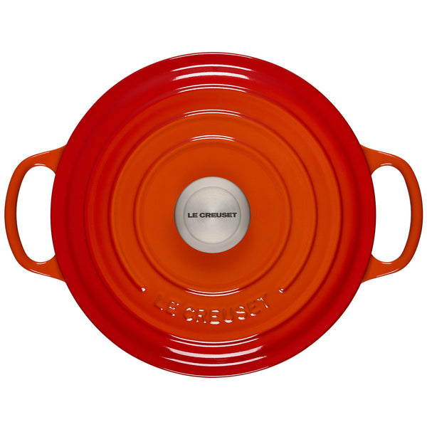 Le Creuset 4.5 qt. Signature Round Dutch Oven - Flame